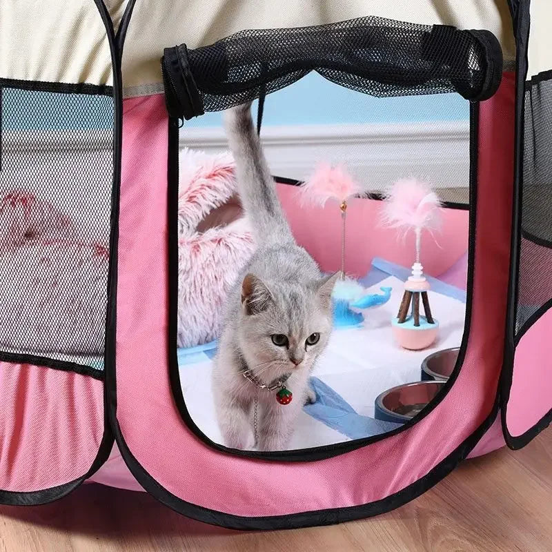 Enclosed Pet Birthing Bed & Delivery Cage, All-Season