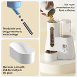 2-in-1 Hamster Feeder — Leak-Proof Food & Water Station