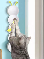 Auto Caterpillar Cat Toy with Wiggling Tail — Rechargeable Motion-Activated Play