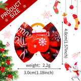 Winter Christmas Puppy Bows (10, 20 or 30 Piece Pack)