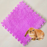 Spliceable Fleece Cage Liner Set — Washable Waterproof Bedding Mats