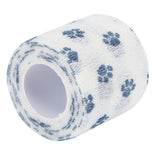 Elastic Self-Adhesive Dog Paw Bandage (Non-Woven, Printed, Stretchy)