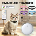 Lightweight Waterproof Cat Tracking Collar - Google Find Hub Bluetooth GPS Locator