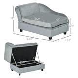Luxury Dog Sofa Bed with Hidden Storage