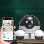 1080P WiFi Security Camera with Auto Tracking for Pets & Baby Monitoring
