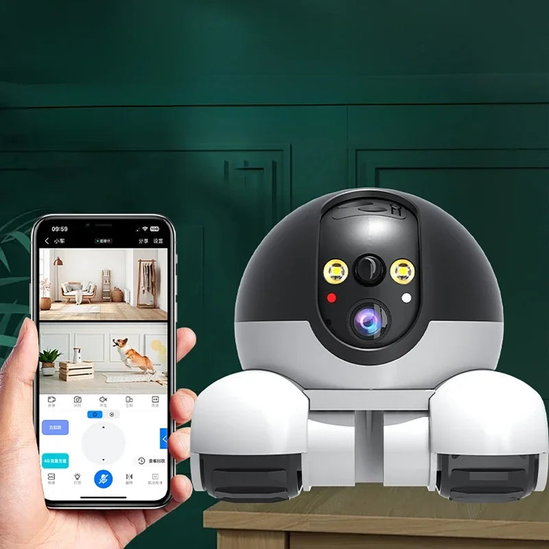 1080P WiFi Security Camera with Auto Tracking for Pets & Baby Monitoring
