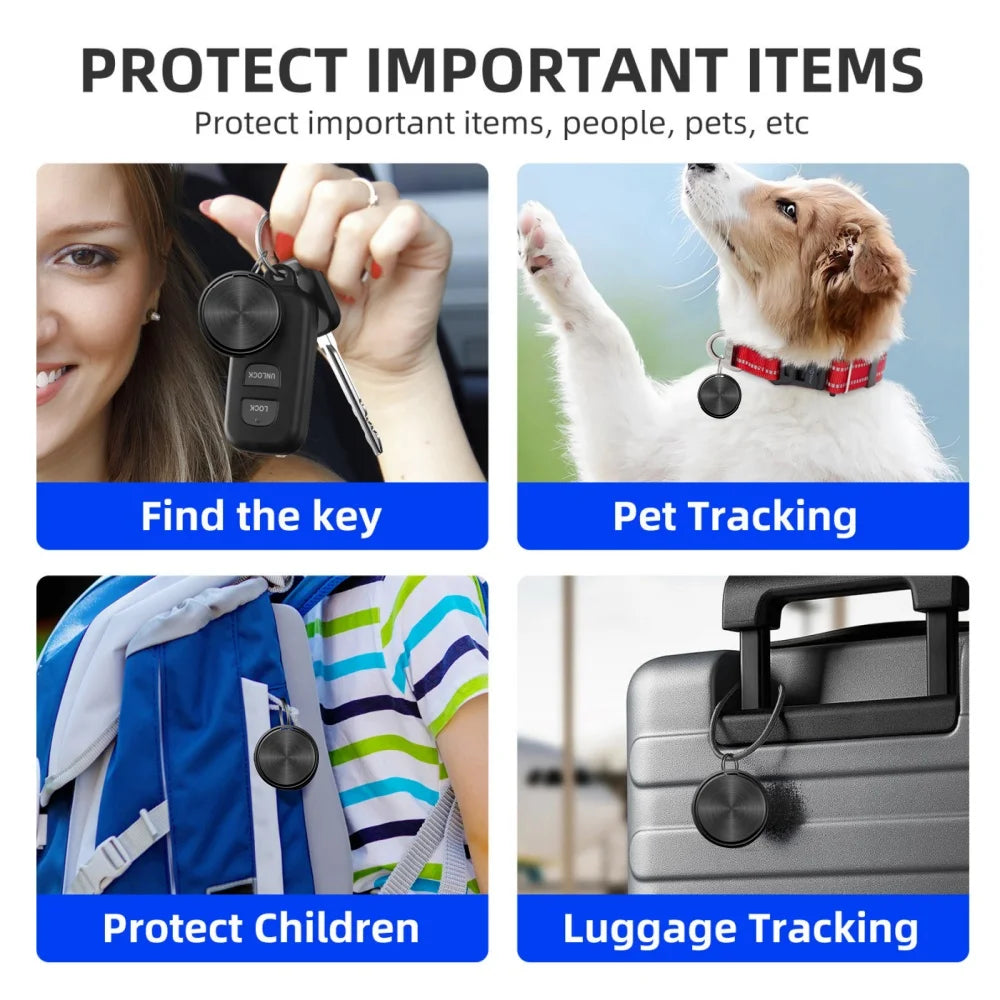 Mini Dual-System GPS Tracker for iOS & Android - Pets & Luggage