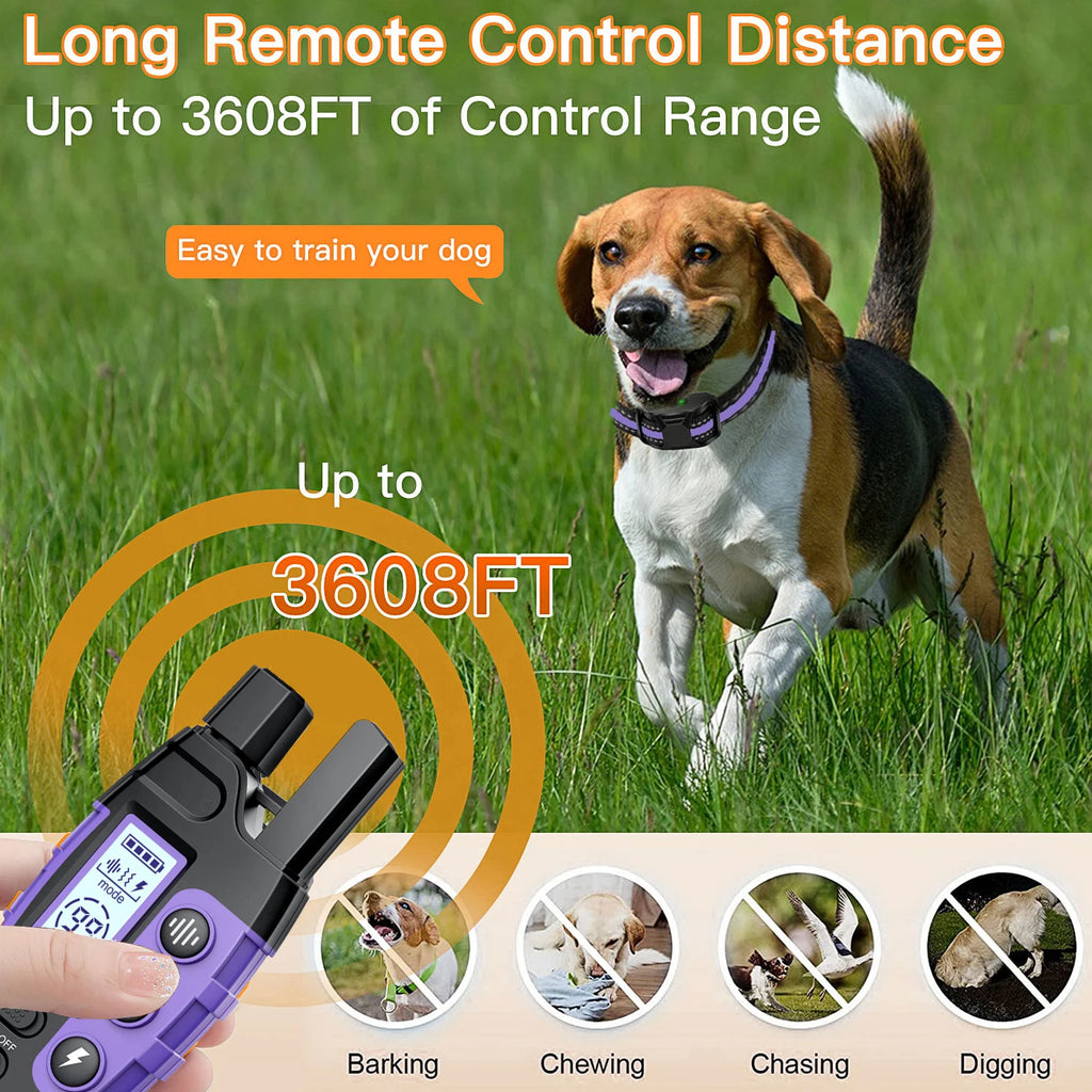 1000M Waterproof Dog Training Collar