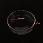 Glass Aquarium Shrimp Feeding Ring & Feeder Dish (Transparent, Floating, Bottom)