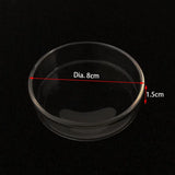 Glass Aquarium Shrimp Feeding Ring & Feeder Dish (Transparent, Floating, Bottom)