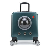2026 New Pet Outdoor Portable Suitcase Cat Dog Bag, Luggage Compartment, Large Capacity Portable Aviation Suitcase Cat Bag