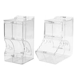 Clear Hanging Food Dispenser for Hamsters & Guinea Pigs