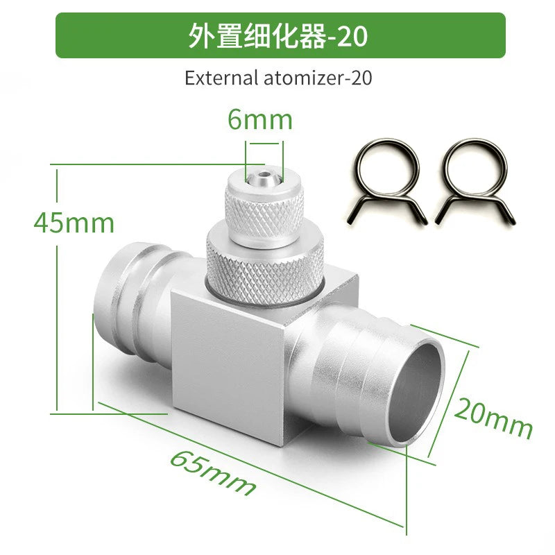 Aquarium Air Pump One-Way Check Valves (2-Pack, Anti-Backflow)