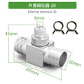 Aquarium Air Pump One-Way Check Valves (2-Pack, Anti-Backflow)