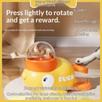 Freeze-Dried Treat Launcher — Duck-Shaped Dispenser for Cats & Dogs