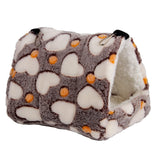 Cozy Small Pet Hideout Bed — Soft Cotton Hammock for Hamsters & Guinea Pigs