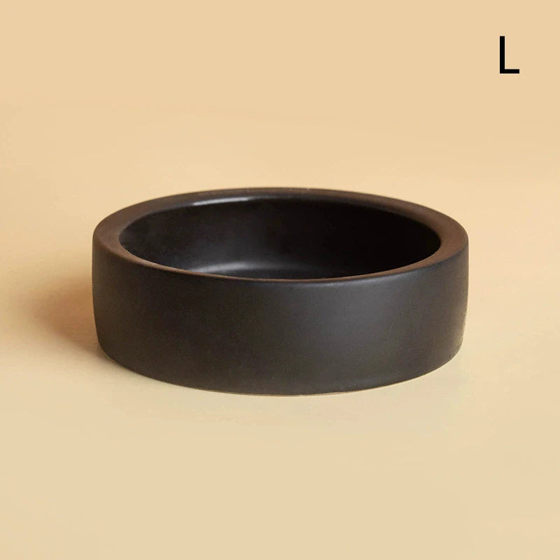 Anti-Escape Ceramic Reptile Feeder Dish — For Geckos, Snakes & Crawling Insects