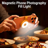 Mini Clip-On LED Fill Light for Pet Photography & Live Streaming