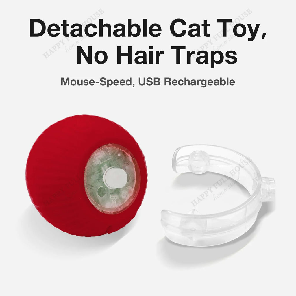 Automatic Interactive Cat Ball Toy (3 Play Modes)