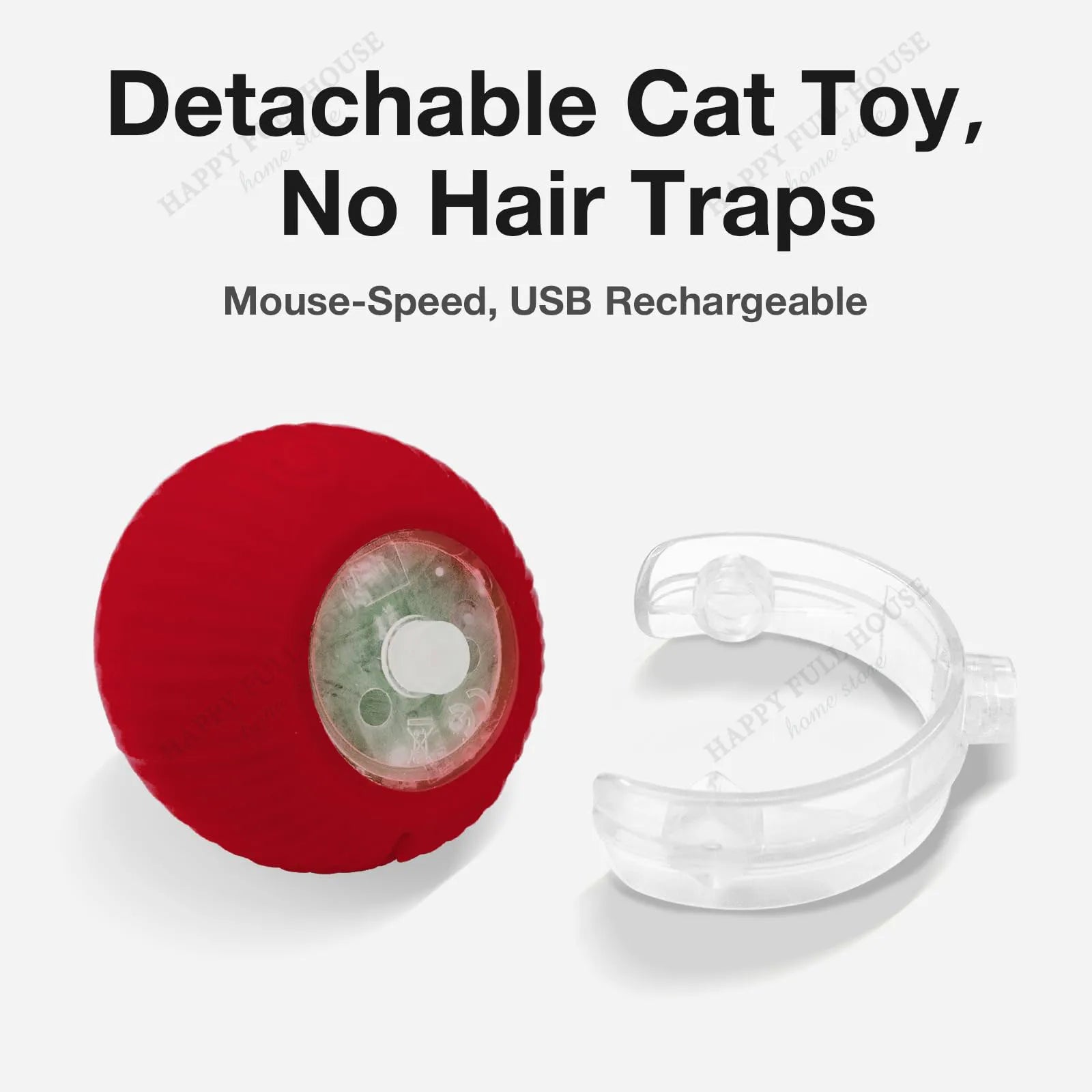Automatic Interactive Cat Ball Toy (3 Play Modes)