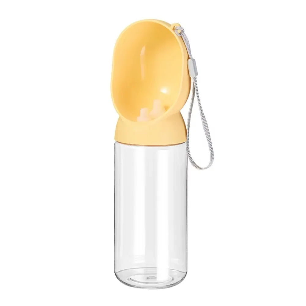 Leakproof Dog Water Bottle with Bowl (Large Capacity, Outdoor, Portable)