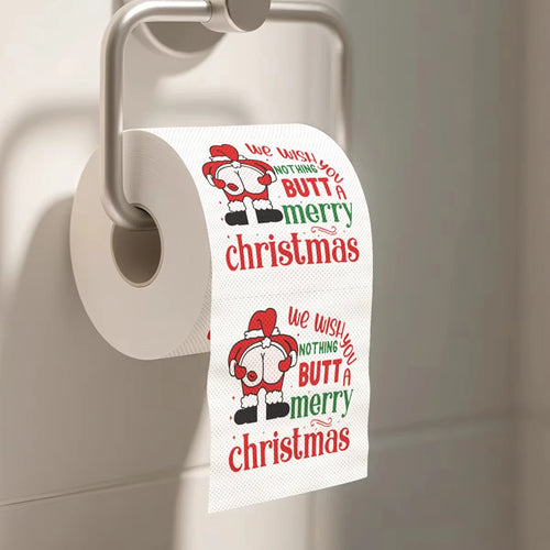 Christmas Novelty Toilet Paper (Holiday & New Year Decor)