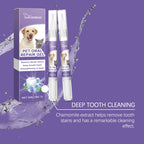 Vet-Recommended Oral Care Gel for Dogs & Cats — No-Brush, 2-Pack