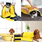 Quick-Drying Absorbent Pet Towel — Doubles as a Cozy Pet Mat, 4 Sizes