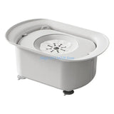 Spill-Resistant Dog Bowl 2200ml (N5KC, Slip-Proof Base, No-Mess Feeding)