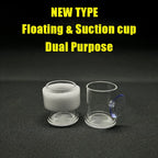 Acrylic Aquarium Fish Feeding Ring (Anti-Drift, Transparent, Floating)