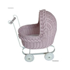 4-Wheel Pet Trolley Stroller with Detachable Carrier for Travel