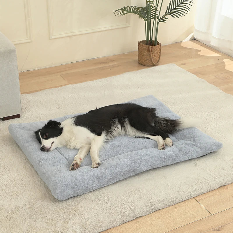 Cotton Plush Dog Bed Mat