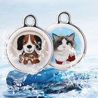 Waterproof Bluetooth GPS Real-Time Collar Tracker for Dogs & Cats - Anti-Loss