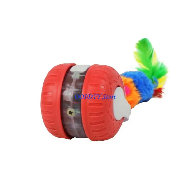 Electric Automatic Rolling Ball Cat Toy — Self-Moving Teaser for Cat & Kitten Exercise