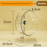 Silent Hamster Running Wheel — Extra-Large Spine-Safe Design