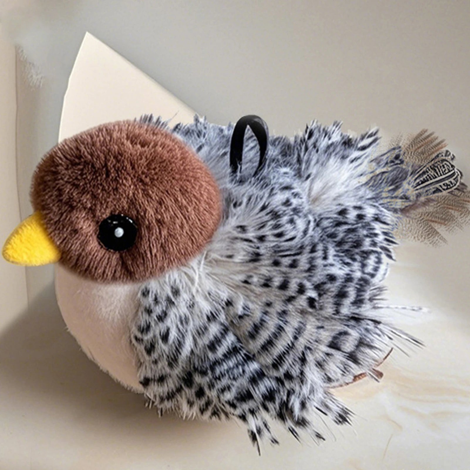 Touch-Activated Flapping Bird Cat Toy — Catnip Sandpiper Interactive Toy