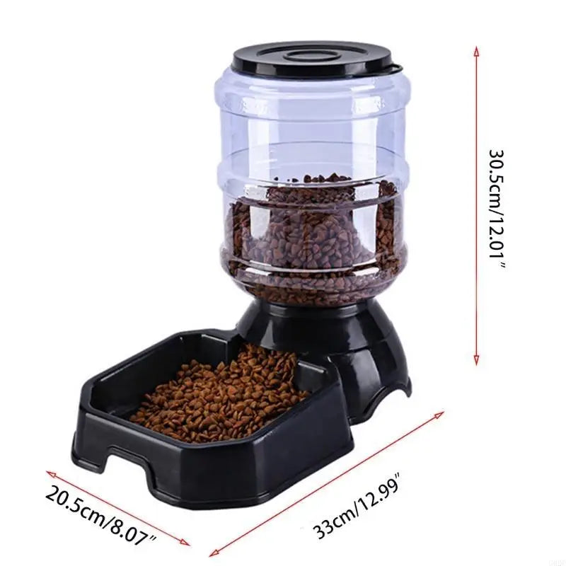 G92C Automatic Pet Feeder & Waterer (Square, Cage Hanging, Plastic)