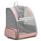 Foldable Pet Carrier Backpack (Suede, Large Capacity, 5 Colors)