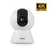 KERUI 4K 8MP Smart WiFi Pet Camera with Night Vision, AI Alerts & Tuya Integration
