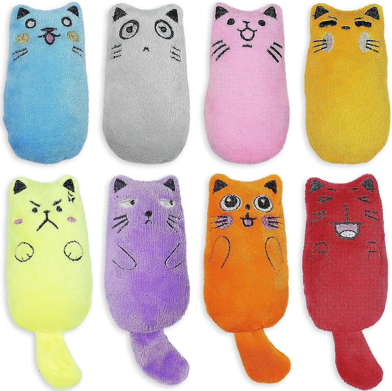 Catnip Plush Kicker Toy Set (Multipack)