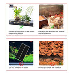 Adjustable Reptile Heating Mat — Far-Infrared Pad, 5W-45W, Temp Controlled