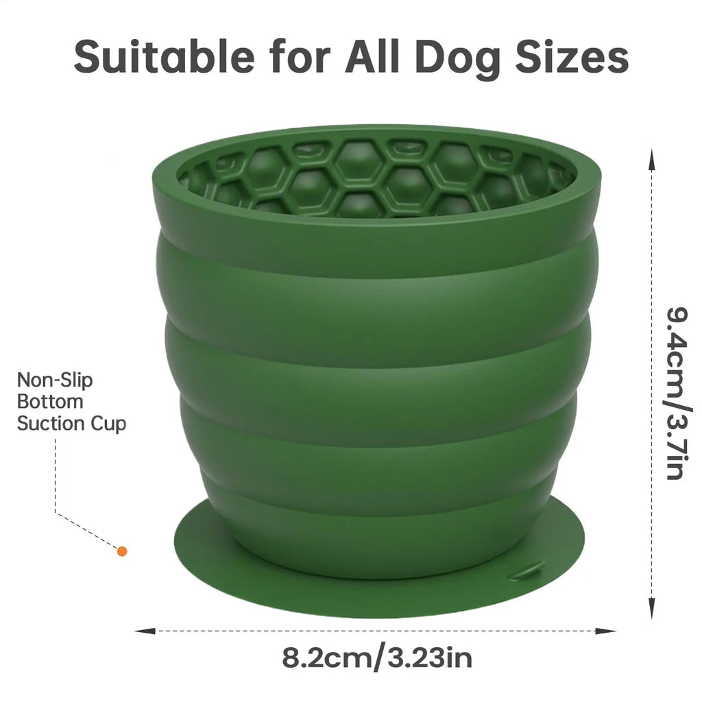 Watermelon Dog Poop Bag Dispenser with Hanging Ring (Portable)