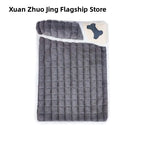 Faux Fur Pet Bed Mat with Detachable Washable Cover