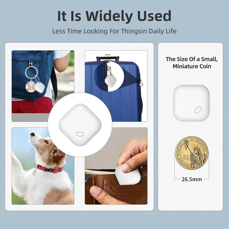Apple Find My iTag Bluetooth Tracker for Kids, Pets & Cars