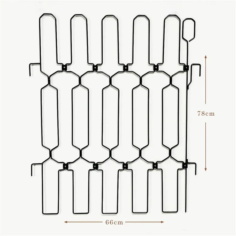 Retractable Metal Pet Safety Gate