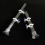 Acrylic Aquarium Shrimp Feeding Dish & Tube (Transparent, Snail & Shrimp)