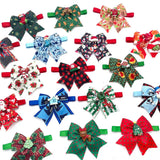 Christmas Grooming Neckties Snowman & Deer (50 or 100 Pack)
