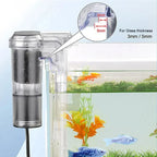 USB Mini Suspended Aquarium Filter (2.5W, 250L/H, Under 30cm Tanks)