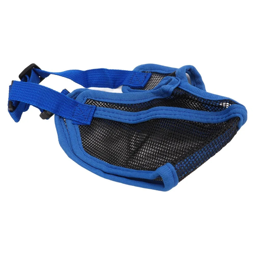 Short Snout Dog Muzzle for Pugs & Bulldogs (Breathable, Soft, Anti-Bite)