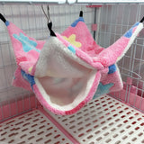 Cozy Fleece Hideout Hammock for Hamsters, Guinea Pigs & Sugar Gliders